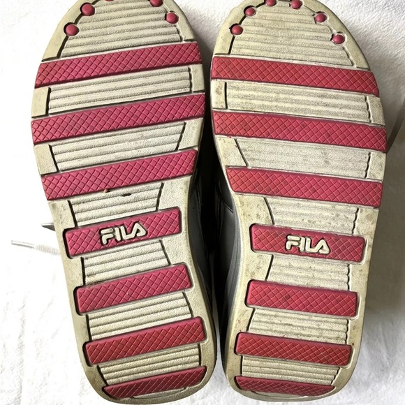 FILA Walk-N-Sculpt Rocker Shoes Sz. 7M US, Silver/Pink, Leather/Mesh, Walking - Picture 12 of 12